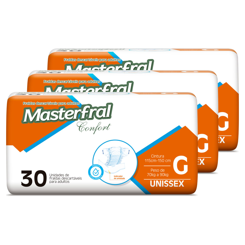 3-pacotes-Fralda-Masterfral-Economica-G-30-un.